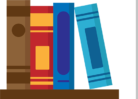 book icon with seporator book icon with seporator